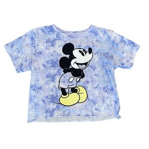 Disney Mickey Mouse cropped graphic T-Shirt